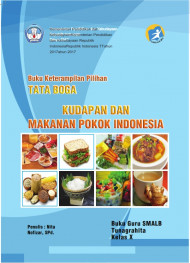 Buku Kudapan dan Makanan Pokok Indonesia