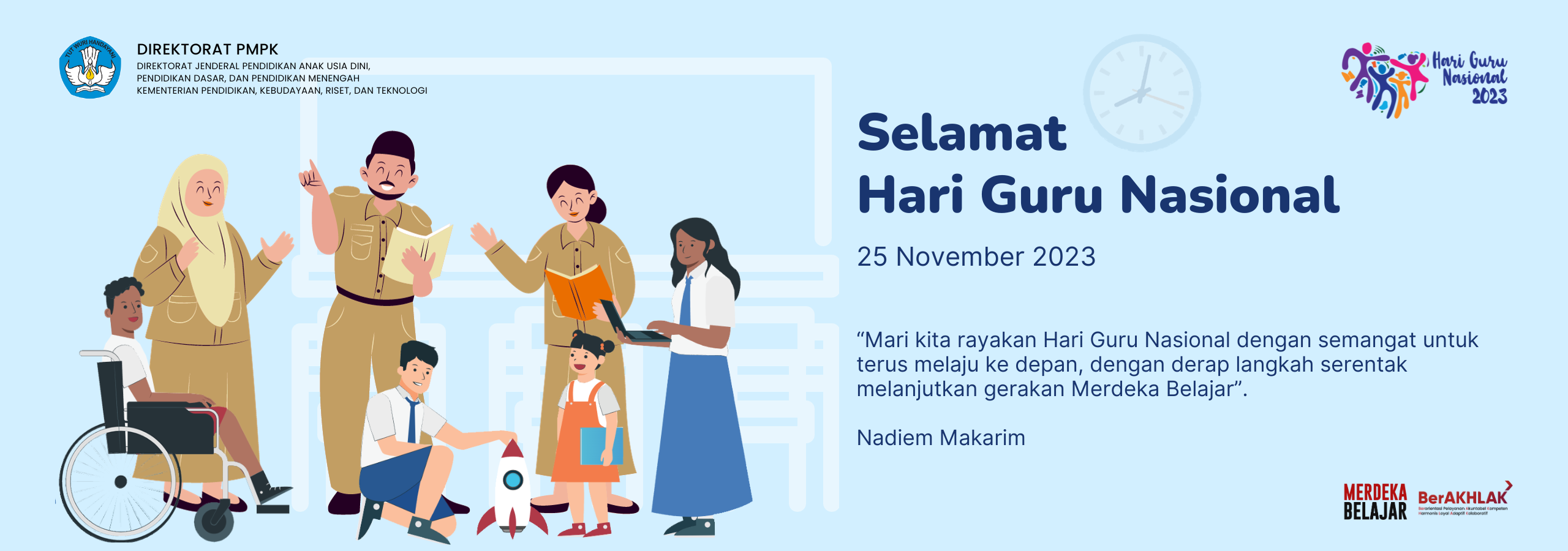 Selamat Hari Guru Nasional 25 November 2023