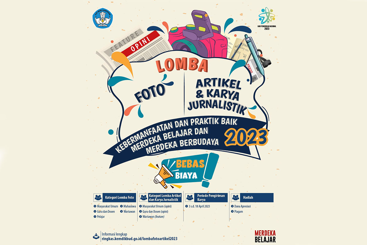 Lomba Foto serta Artikel dan Karya Jurnalistik 2023